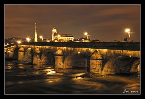 Stages photo Blois : photo de nuit stages photo Blois : photo de Blois de nuit
