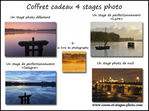 bon cadeau stage photo